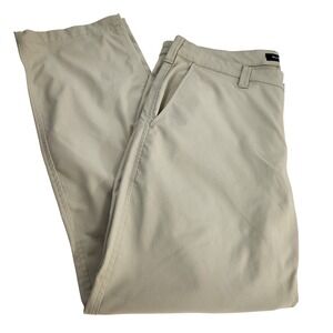 Bluffworks Ascender Regular Fit Chino Pants Khaki Tan Mens 35x30 Travel Trousers